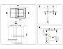 FA1761/3 GD золото 180W 3000K+6400K/3000K/6400K/4200K+4200K 680*460*740 (ПДУ РАДИО 2.4G)